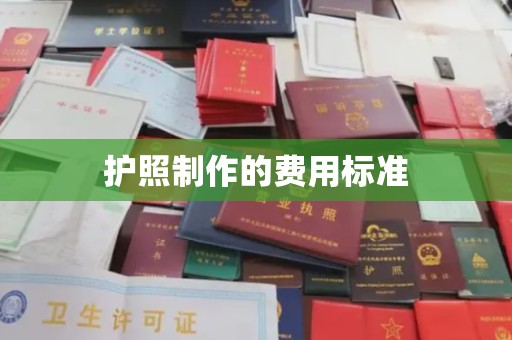 桥东护照制作的费用标准